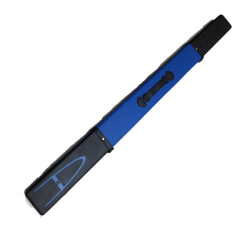 Snooker Lederkoffer Acuerate schwarz/blau